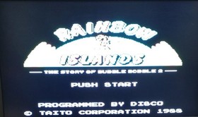 Rainbow Islands BOXED NES Famicom Japan Rare Used
