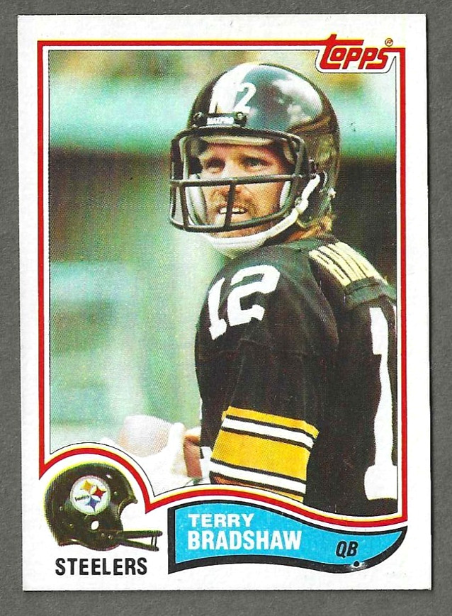 1982 Topps #204 Terry Bradshaw Pittsburgh Steelers