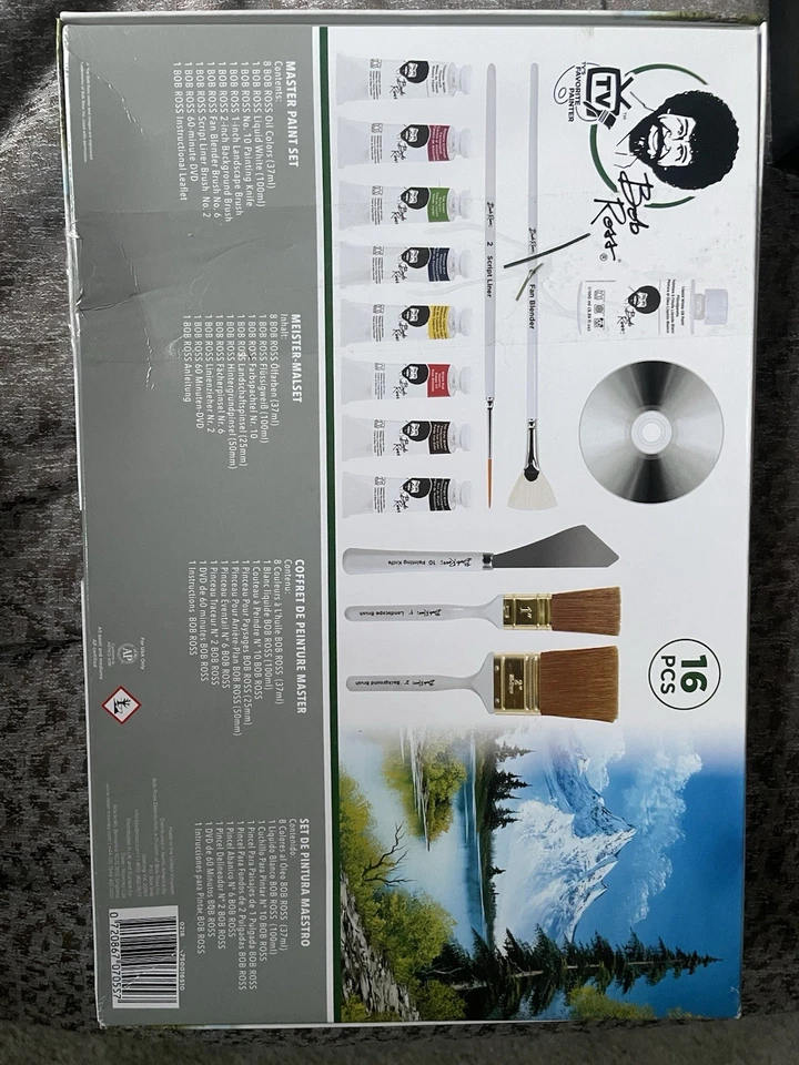 Juego de pintura maestra Bob Ross BR16510 - 16 piezas Foto 3 de 3