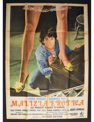 Plakat MALIZIA EROTICA Laura Gemser Barbara Rey Jose Larraz A242