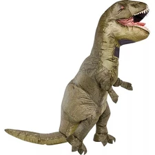 FUNflatables Inflatable T. Rex Adult Deluxe Costume, One-Size