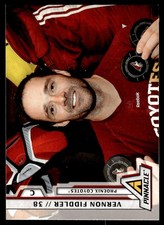 2010-11 Panini Pinnacle Vernon Fiddler Phoenix Coyotes #47
