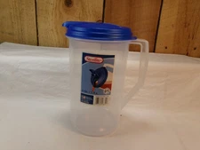 2015 Sterilite Plastic BPA Free 2 Quart Pitcher with Pour Spout Lid