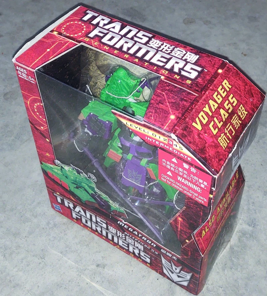 Transformers Generations Megatron Voyager New Sealed Asia Gdo G2 Megatron  - Image 3 of 4