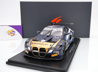 Spark 18SB077 # BMW M4 GT3 #998 6th 24h Spa 2024 '' ROWE Racing MultiBank '' 1:18
