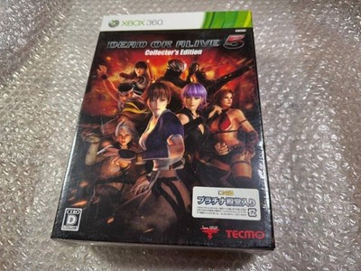 Dead or Alive 5 Collector's Edition Xbox 360 NTSC-J Japan Sealed DOA5 mit Art...