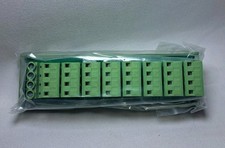 DIN Rail Mount Power Distribution Block 30A 300V 8 4 Terminal Module