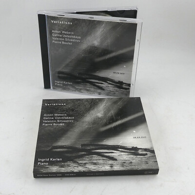 CD - 1997 - Ingrid Karlen   Variations   Anton Webern / Galina Ustvolskaya....