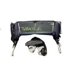 99-04 Ford Mustang Convertible Top Cover Motor Arm Glass Assembly No Rips Black