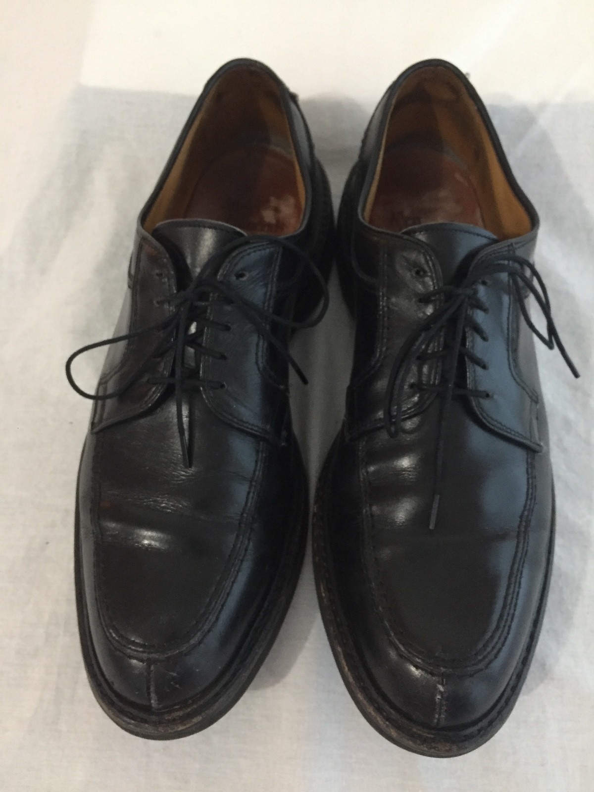 SAOLA Scarpe derby Allen Edmonds 'Norse' stringate in pelle nera taglia 10 5B