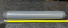 3" x 24" PVC Threaded Pipe Schedule 80 Male NPT Connections Unbranded USA Gray