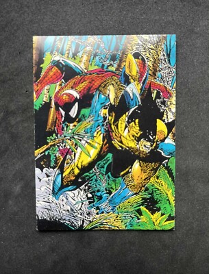 SPIDER-MAN CARD / The McFarlane Era / 61 - CRIME FIGHTERS / 1992 COMIC IMAGES MARV