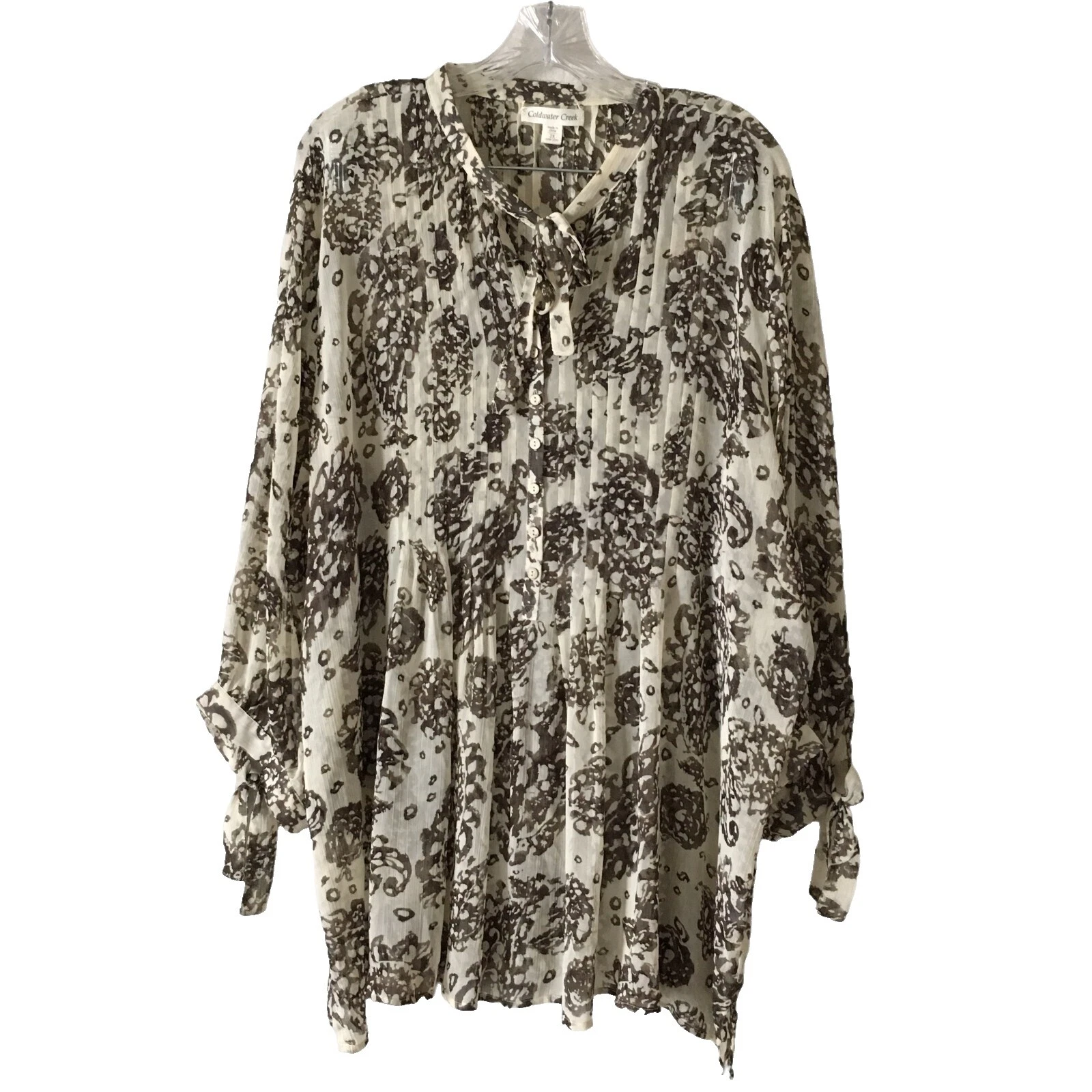 Coldwater Creek Formal Floral Tops for Women