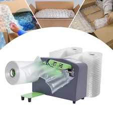 Bubble Inflator Air Cushion Wrap Machine Pillow Bubble Maker Wrapping Packaging