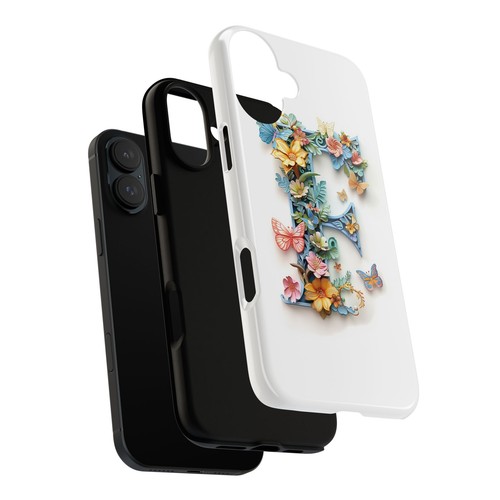 Floral Letter F Phone Case for iPhone, Samsung & Google Pixel - Picture 32 of 227