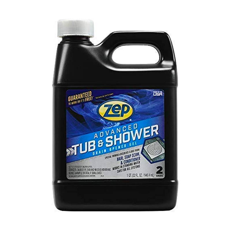 Zep Advanced Tub and Shower Drain Opener Gel Cleaner 32 Ounce U49210 eBay