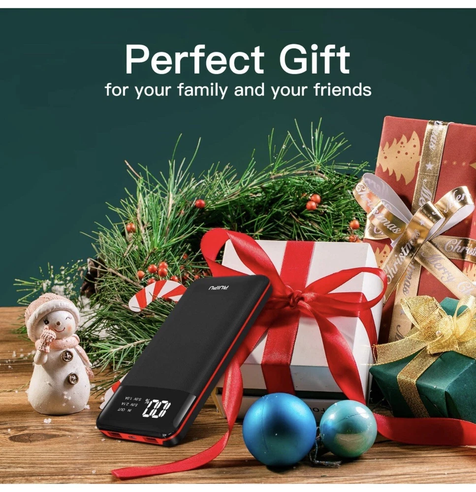 Power Bank 24000mAh Portable Charger Huge Capacity Dual USB External Battery