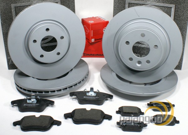 FüR Ford Mondeo 4 IV - Zimmermann Bremsscheiben Bremsen BremsbeläGe Vorne Hinten-image