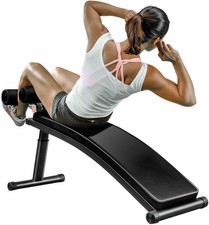 Gym Quality Sit Up Bench With Reverse Crunch Handle For Ab