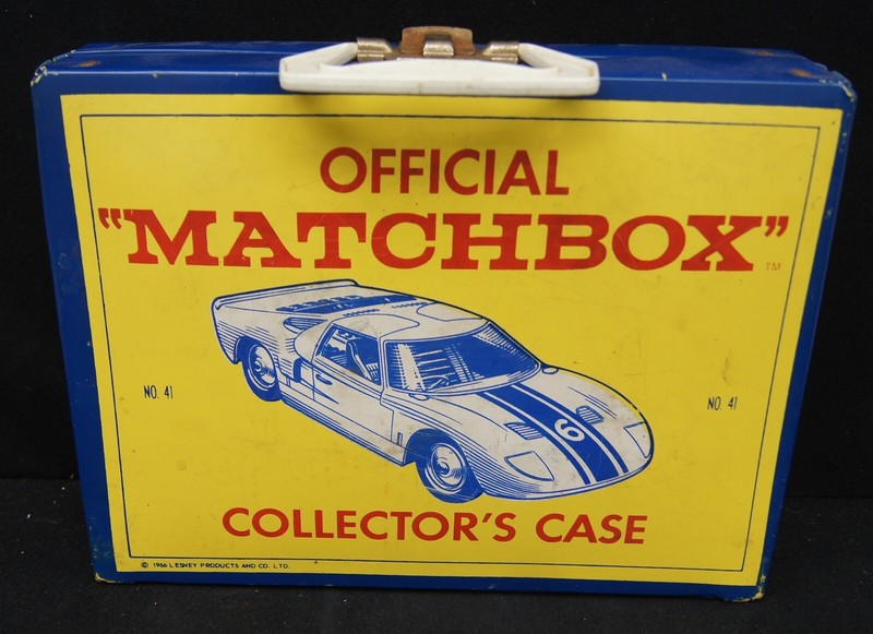 1966 MATCHBOX Collectors Case With 50+ BUDGIE & TOOTSIE Diecast Cars