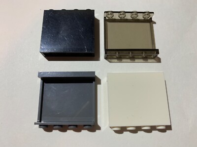 LEGO Parts 60581 (2pcs) Panel 1x4x3 w Side Supports - Hollow Studs Choose Color
