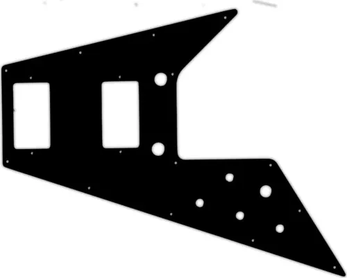 WD Custom Pickguard For Left Hand Gibson 1989-Present Flying V '67 Reissue #0...