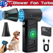 130000RPM Turbo Blower Jet Fan Violent Turbofan Brushless Motor Rechargeable NEW