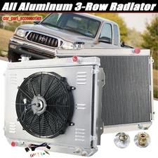 For 95-04 Toyota Tacoma DLX 2.4L 2.7L L4 3.4L V6 3Row Radiator Shroud Fan Kits