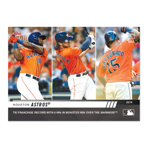 2019 Topps Now 620 HOUSTON ASTROS®