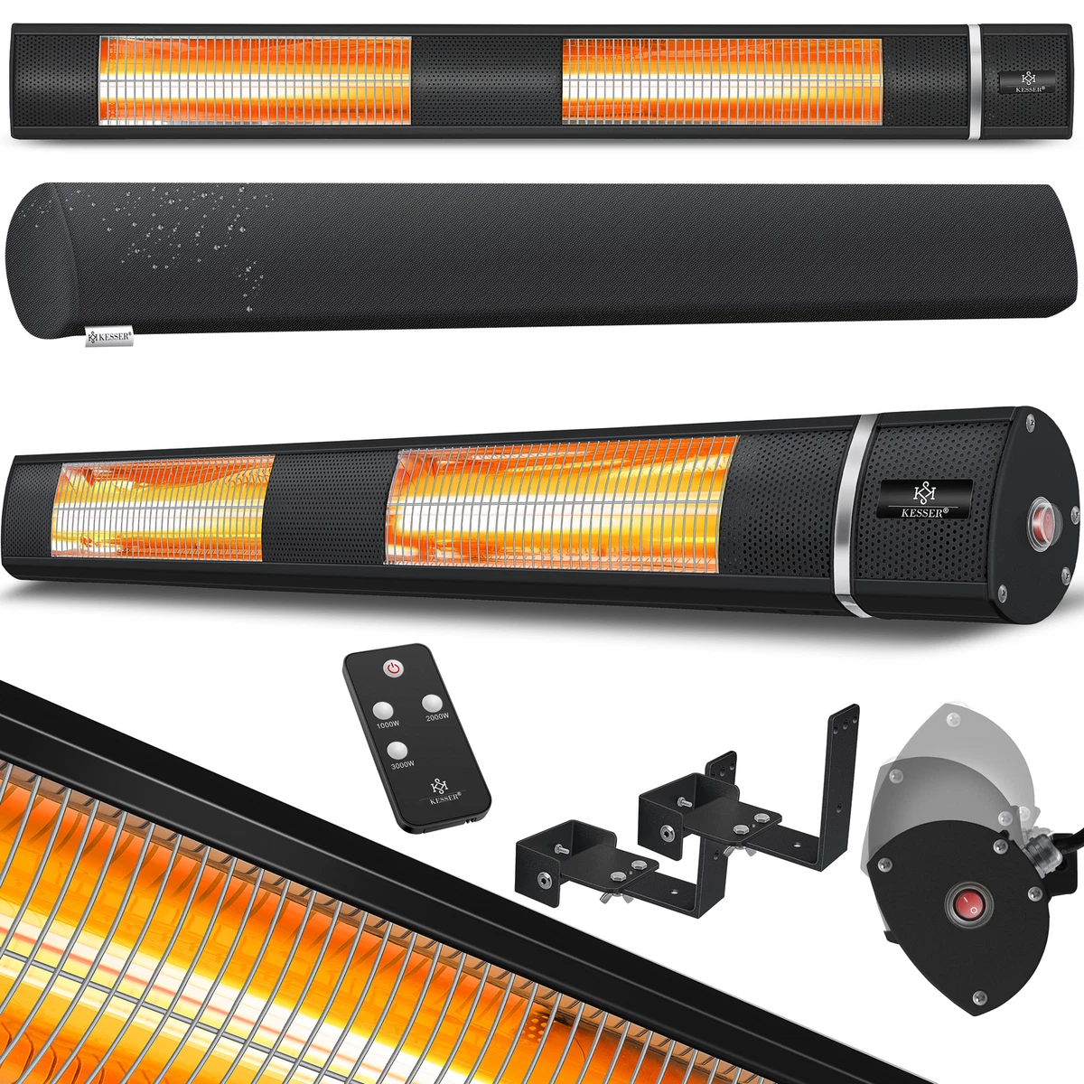 kesser 3000w heizstrahler