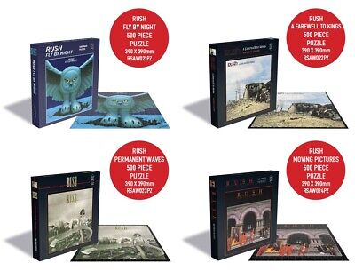 RUSH - A FAREWELL TO KINGS Album Cover - Rock Saws Puzzle RUSH - A FAREWELL TO KINGS Album Cover - Rock Saws Puzzle