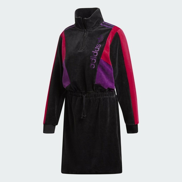 velour adidas dress