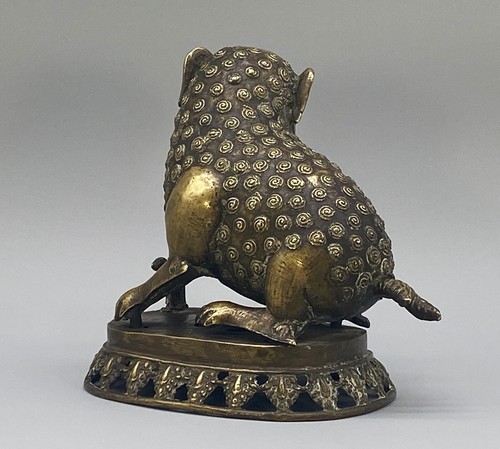 c. 1790 FINE QING DINASTÍA CHINA BRONCE KYLIN QUEMADOR DE INCIENSO DRAGÓN PERRO DE FOO - Imagen 5 de 19