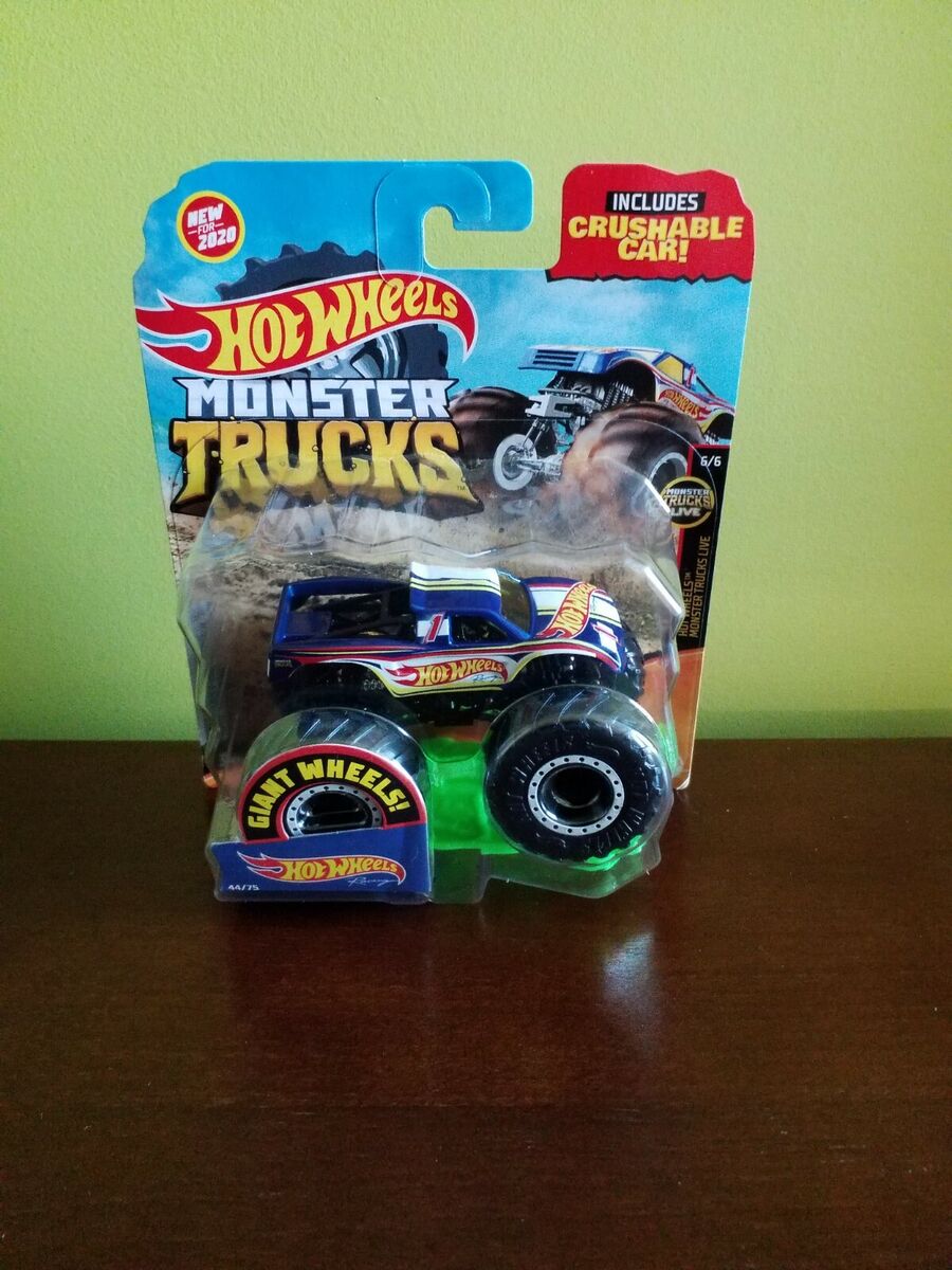 Hot Wheels Monster Trucks Oversized 1:24 Scale, Assorted