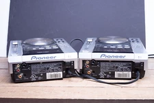 Pair Pioneer CDJ-200 DJ Turntable Player Controller Mix Loop CD MP3 Lot Of 2