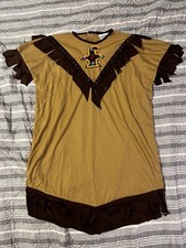 Native American Princess Lilly Costume Girls Large 12-14 Dress Halloween