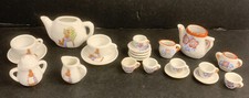 Vintage Miniature Mini Porcelain Tea Sets Collectibles