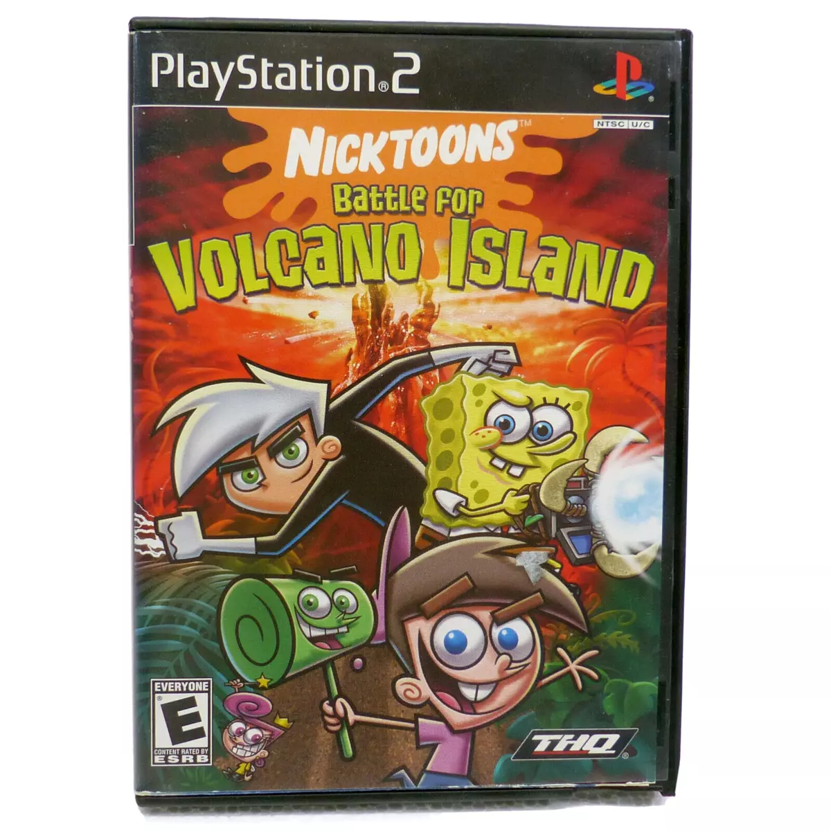 Nicktoons: Battle for Volcano Island - PlayStation 2 (PS2) Game