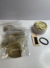 Lot Of 1 Synthetic Messy Bun Hair Piece Scrunchie  12 Hair Extensions