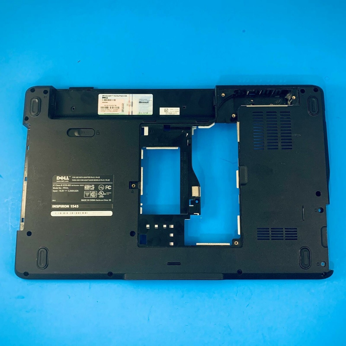 Dell Inspiron 1545 PP41L Genuine Bottom Case Base Cover 0U499F NT