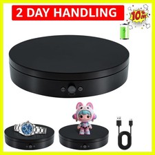 Motorized Rotating Display Stand 7.87inch, 17.6lbs Load Spinning Display Stan...