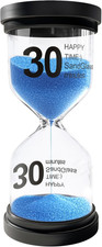 30 Minute Sand Timer, Plastic Hourglass Hour Glass Timer, Acrylic Sand Clock
