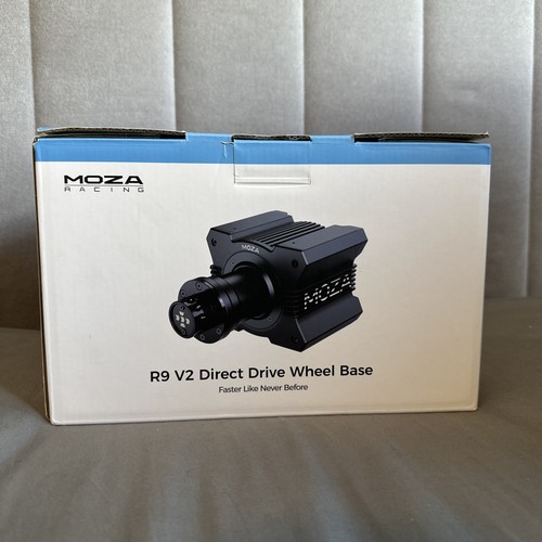 MOZA R9 V2 Wheelbase SIM Racing Wheelbase - Boxed - Excellent Condition