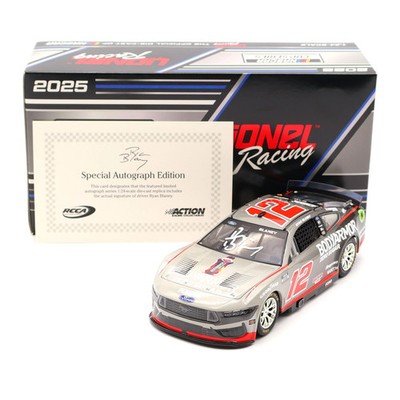 Ryan Blaney 2025 BodyArmor Zero Sugar Autographed 1:24 Nascar Diecast