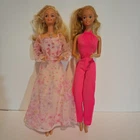 Vintage Barbie Dolls 1970s Lot of 2 Marked Philippines and Taiwan 1966 Blond