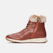 Duca Del Cosma Ladies Golf Boots Cognac Brown Sabrina Waterproof Slim Narrow 3-8