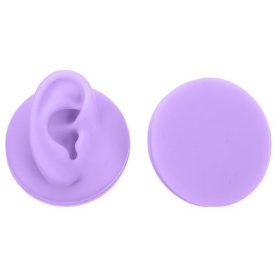  2 Pcs Künstliches Ohrmodell Piercing-ohr-modell Falsche Ohren Silikonohrmodell