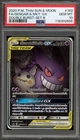Pokemon Gengar & Mimikyu GX Double Burst Set B THAI Full Alt Art #193 PSA 10