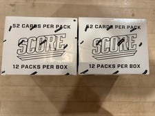 Lot Of 2 2016 Score Football Factory Sealed JUMBO FAT Pack Boxes - 1248 Cards