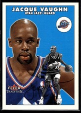 Jacque Vaughn 2000-01 Fleer Tradition #76 Utah Jazz
